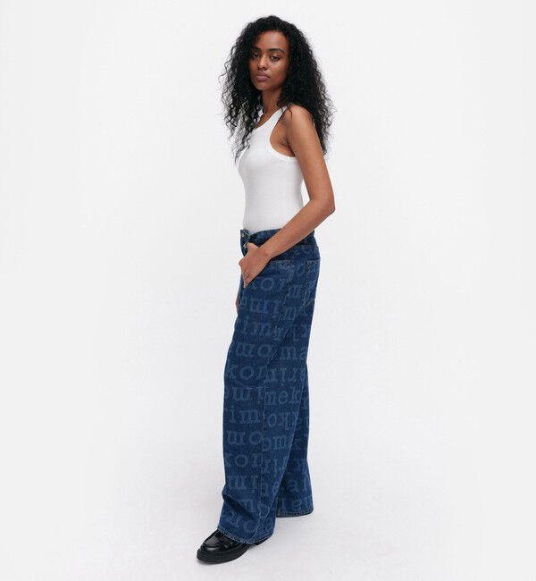 Marimekko「Maridenim Loose Logo S ジーンズ」|チノ|