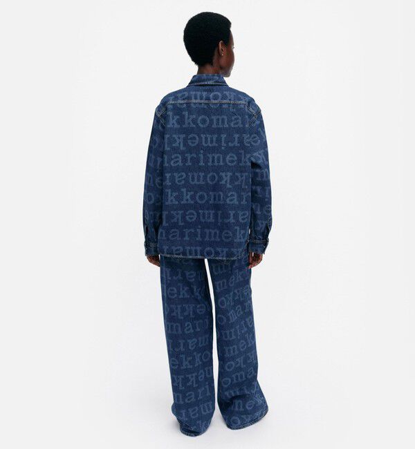 Marimekko「Maridenim Vaihe Logo シャツ」|シャツ・ブラウス|
