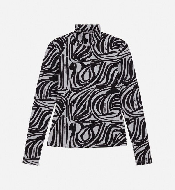 Marimekko「Jakala Jokuraita Logo カットソー」|シャツ・ブラウス|