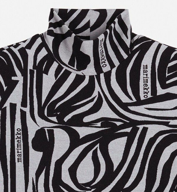 Marimekko「Jakala Jokuraita Logo カットソー」|シャツ・ブラウス|