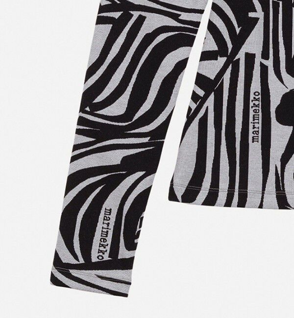 Marimekko「Jakala Jokuraita Logo カットソー」|シャツ・ブラウス|