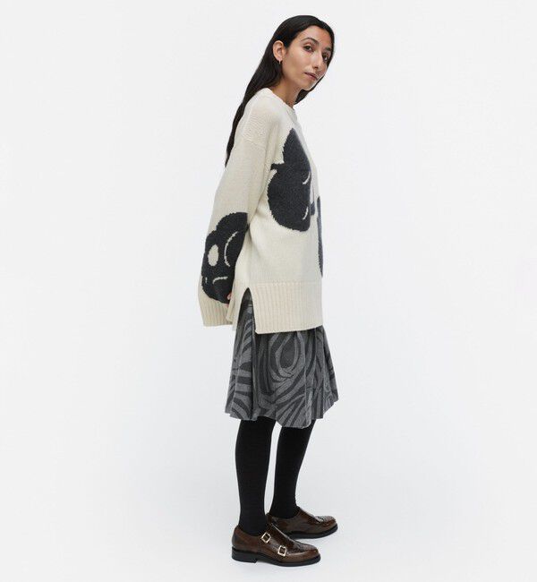 Marimekko「Luonto Tumma ニット」|ニット・セーター|