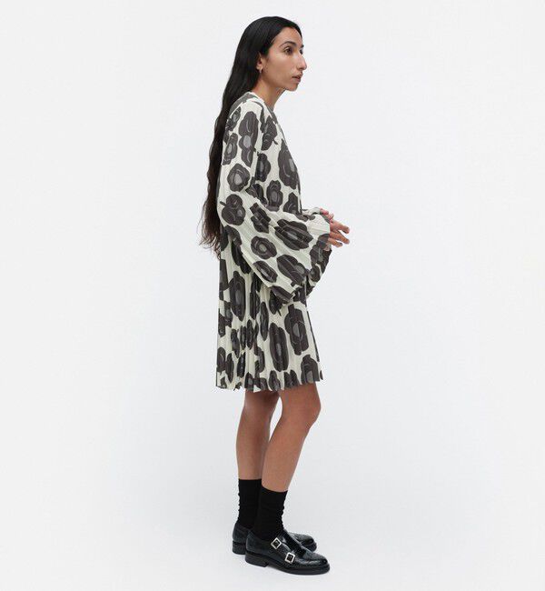 Marimekko「【一部店舗・オンラインストア限定】Frosti Tumma ワンピース」|ワンピース|