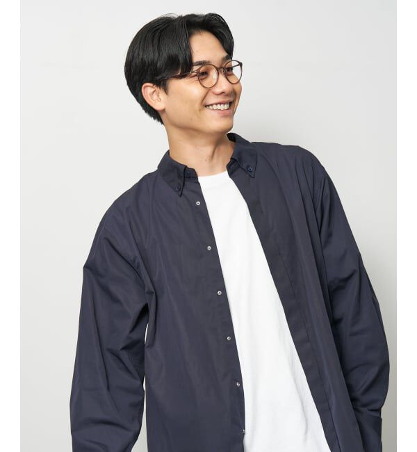  「ボストン型 メガネ｜中顔面短縮みえメガネ 軽量 大人可愛い おうちメガネ 伊達メガネ レンズ交換券付」|メガネ|