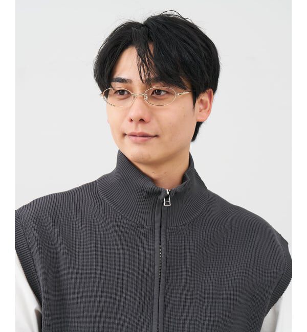  「オーバル型 メガネ | メタル 高級感  度あり 度なし メンズFASHION レンズ交換券付」|メガネ|ゴールド