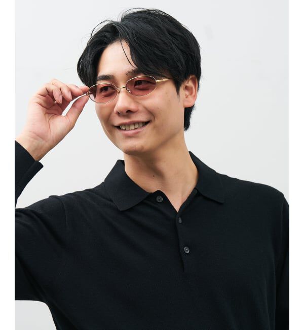  「オーバル型 メガネ | メタル 高級感  度あり 度なし メンズFASHION レンズ交換券付」|メガネ|