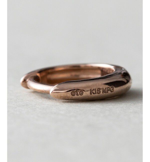 ete「K18MPG フープ ピアス」|ピアス|