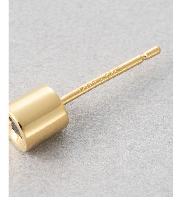 Jouete「[バックキャッチピアス] ジルコニア チューブ」|ピアス|