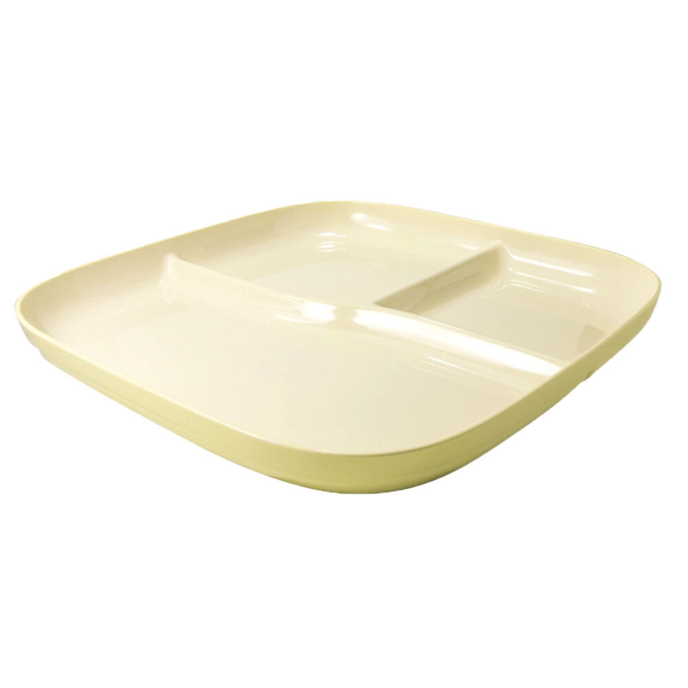 BACKYARD FAMILY「ランチプレート おしゃれ 通販 プレート皿 仕切り 仕切り皿 食洗機OK 洋食器 プレート 皿」|食器・キッチングッズ|ホワイト1