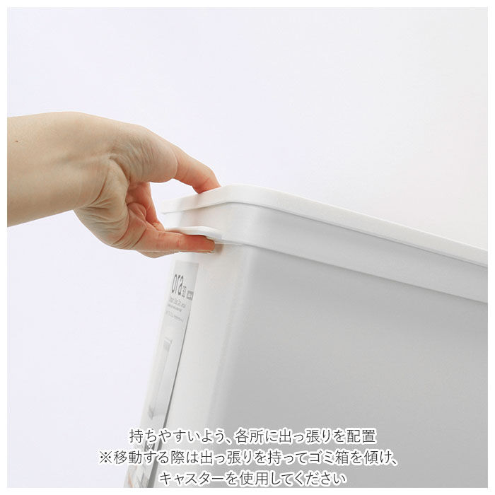 BACKYARD FAMILY「キッチン ゴミ箱 ペダル 33L 通販 ごみ箱 スリム 分別 ペダル式ゴミ箱 低く開く」|ダストボックス|
