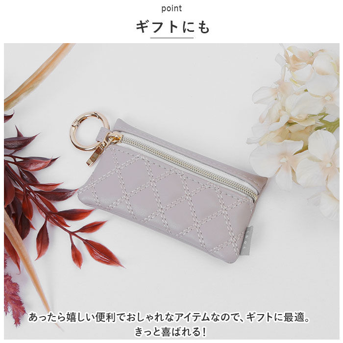 BACKYARD FAMILY「フラワーリング キーケース FLOWERING GKP 通販 静電気軽減 スマートキーポーチ」|その他|