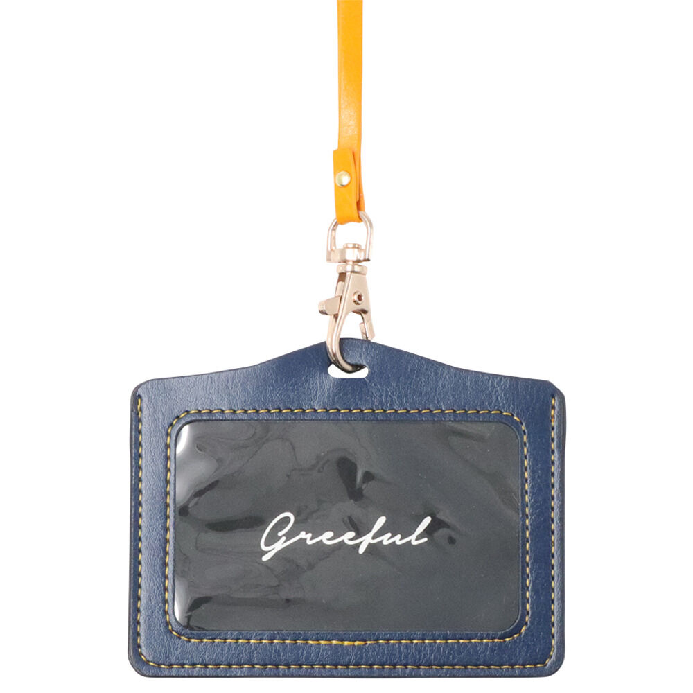 BACKYARD FAMILY「Greeful グリーフル IDホルダー 通販 IDカードホルダー ネックストラップ」|名刺入れ・カードケース|ブルー1