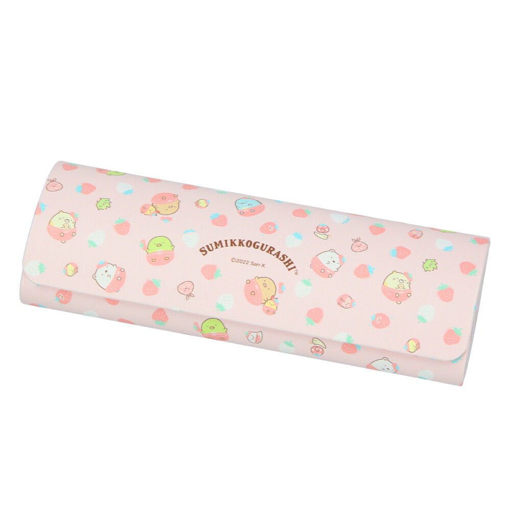 BACKYARD FAMILY「メガネケース キャラクター 通販 眼鏡ケース ハード めがねケース 可愛い すみっコぐらし」|その他|ピンク1
