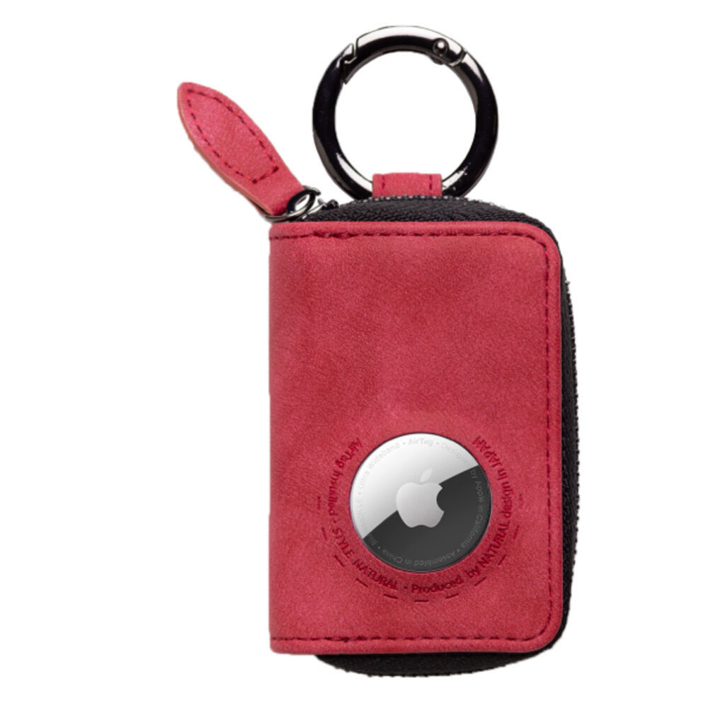 BACKYARD FAMILY「AirTag ケース 合皮 通販 キーケース air tag キーホルダー スマートキー」|その他|レッド1