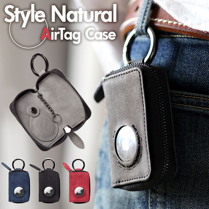 BACKYARD FAMILY「AirTag ケース 合皮 通販 キーケース air tag キーホルダー スマートキー」|その他|