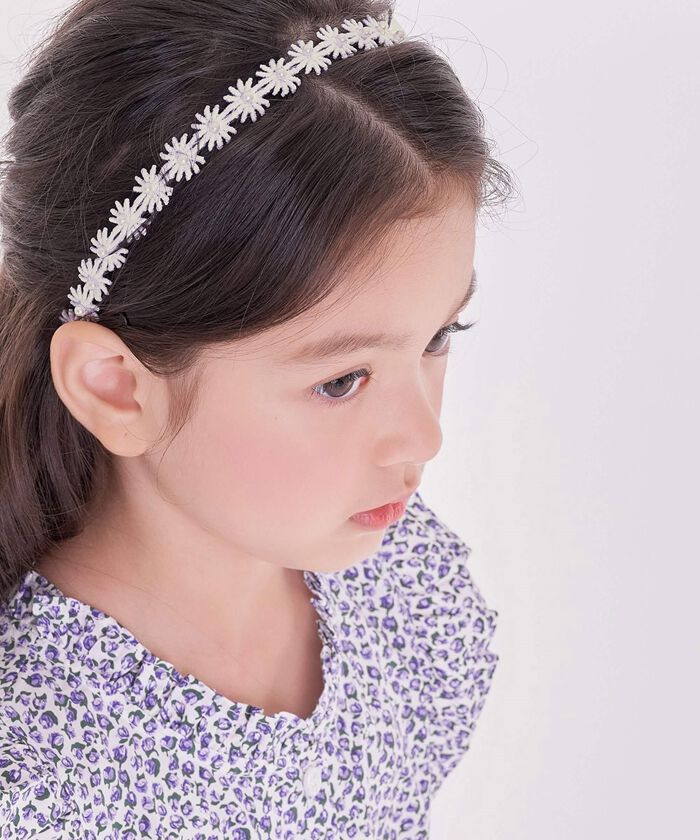 BACKYARD FAMILY「カチューシャ 花 キッズ パール 通販 ヘッドドレス 女の子 子供 子ども こども セレモニー」|その他|