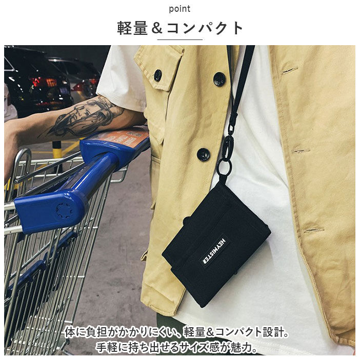 BACKYARD FAMILY「ミニ財布 ナイロン 通販 三つ折り財布 ミニウォレット さいふ サイフ カード入れ コインケース」|財布|