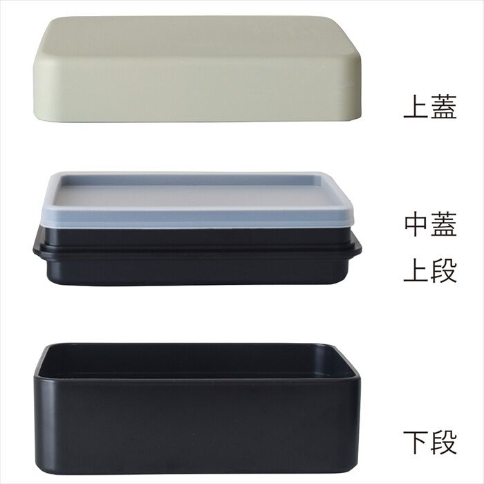 BACKYARD FAMILY「弁当箱 2段 男性 通販 日本製 ランチボックス 二段 お弁当箱 男子 高校生 大人 メンズ」|食器・キッチングッズ|