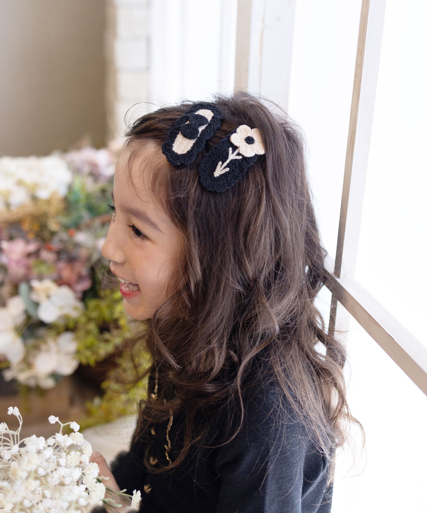 BACKYARD FAMILY「Rora パッチン留め 3個セット 通販 ノア パッチンどめ ヘアピン パッチンピン 髪飾り 子供」|その他|