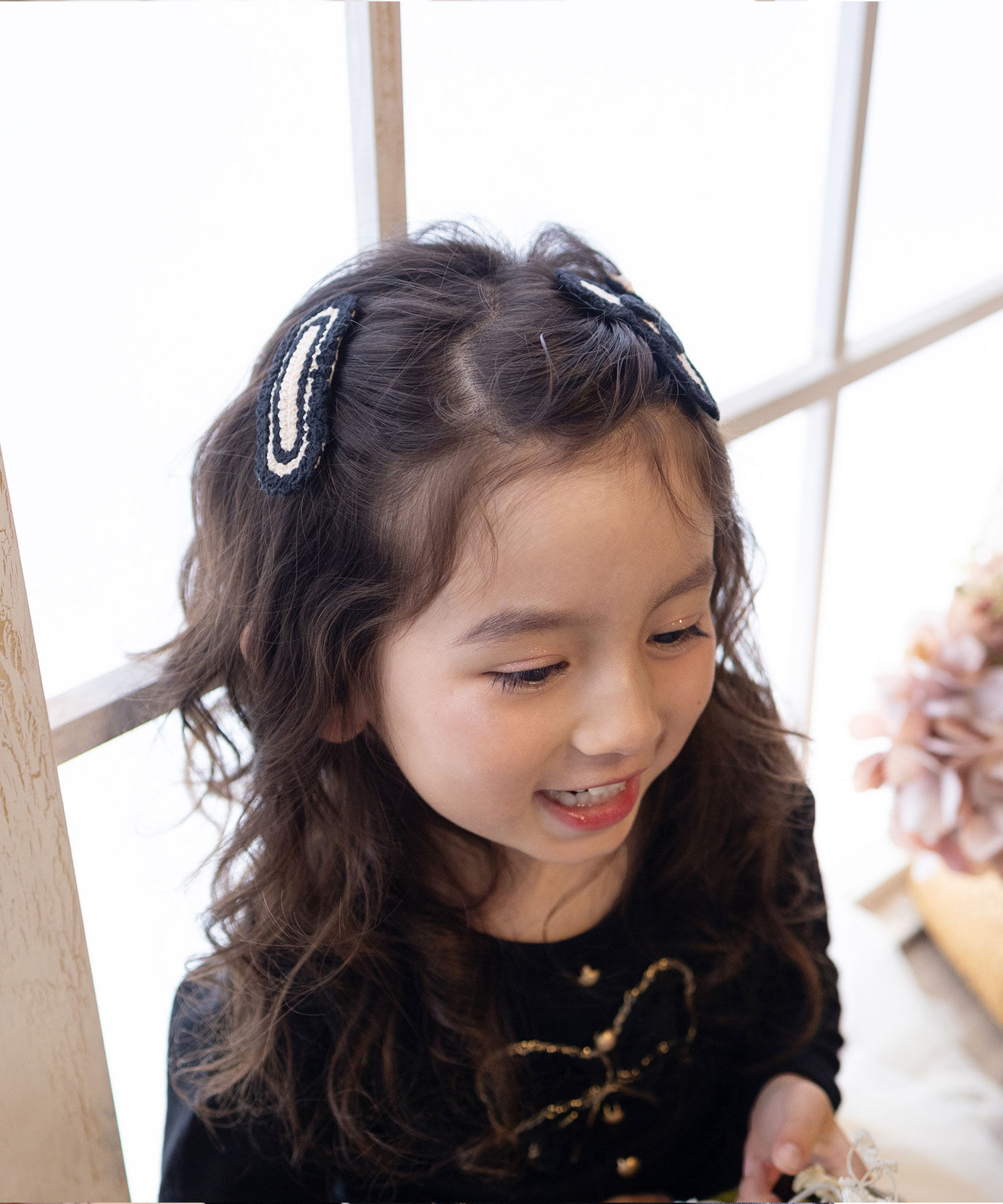 BACKYARD FAMILY「Rora パッチン留め 3個セット 通販 ノア パッチンどめ ヘアピン パッチンピン 髪飾り 子供」|その他|