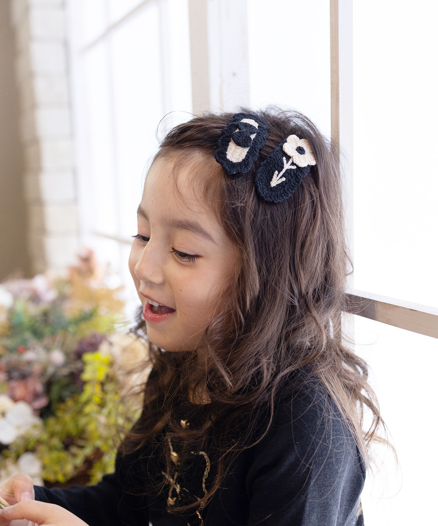 BACKYARD FAMILY「Rora パッチン留め 3個セット 通販 ノア パッチンどめ ヘアピン パッチンピン 髪飾り 子供」|その他|