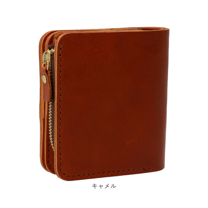 BACKYARD FAMILY「lien 財布 通販 二つ折り財布 本革 2つ折り財布 小銭入れ付き ウォレット 革財布 お財布」|その他|
