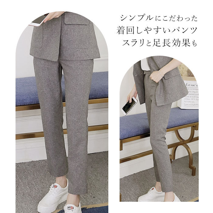 BACKYARD FAMILY「パンツスーツ レディース 上下 通販 スーツ 上下セット ビジネススーツ セレモニースーツ」|その他|