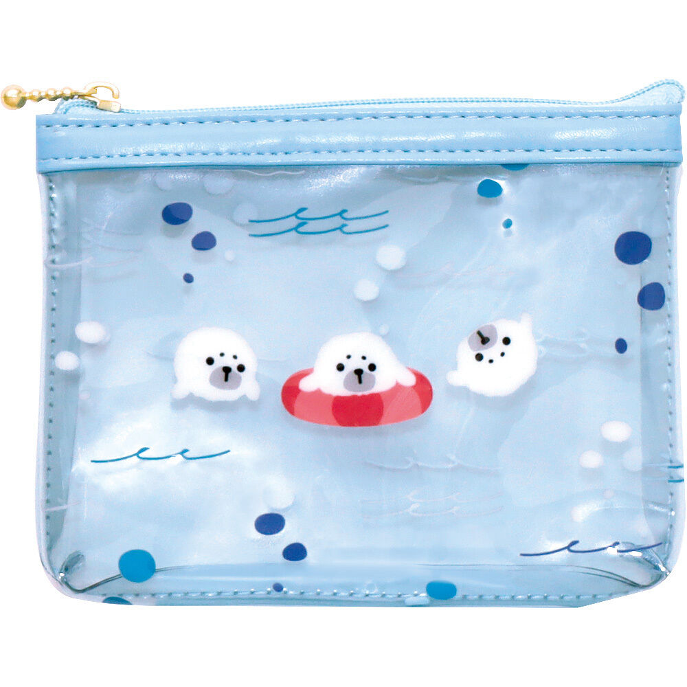 BACKYARD FAMILY「小さい ポーチ 小物入れ 通販 ミニポーチ 小銭入れ ミニケース コインケース 可愛い 小さめ」|ポーチ|ブルー2