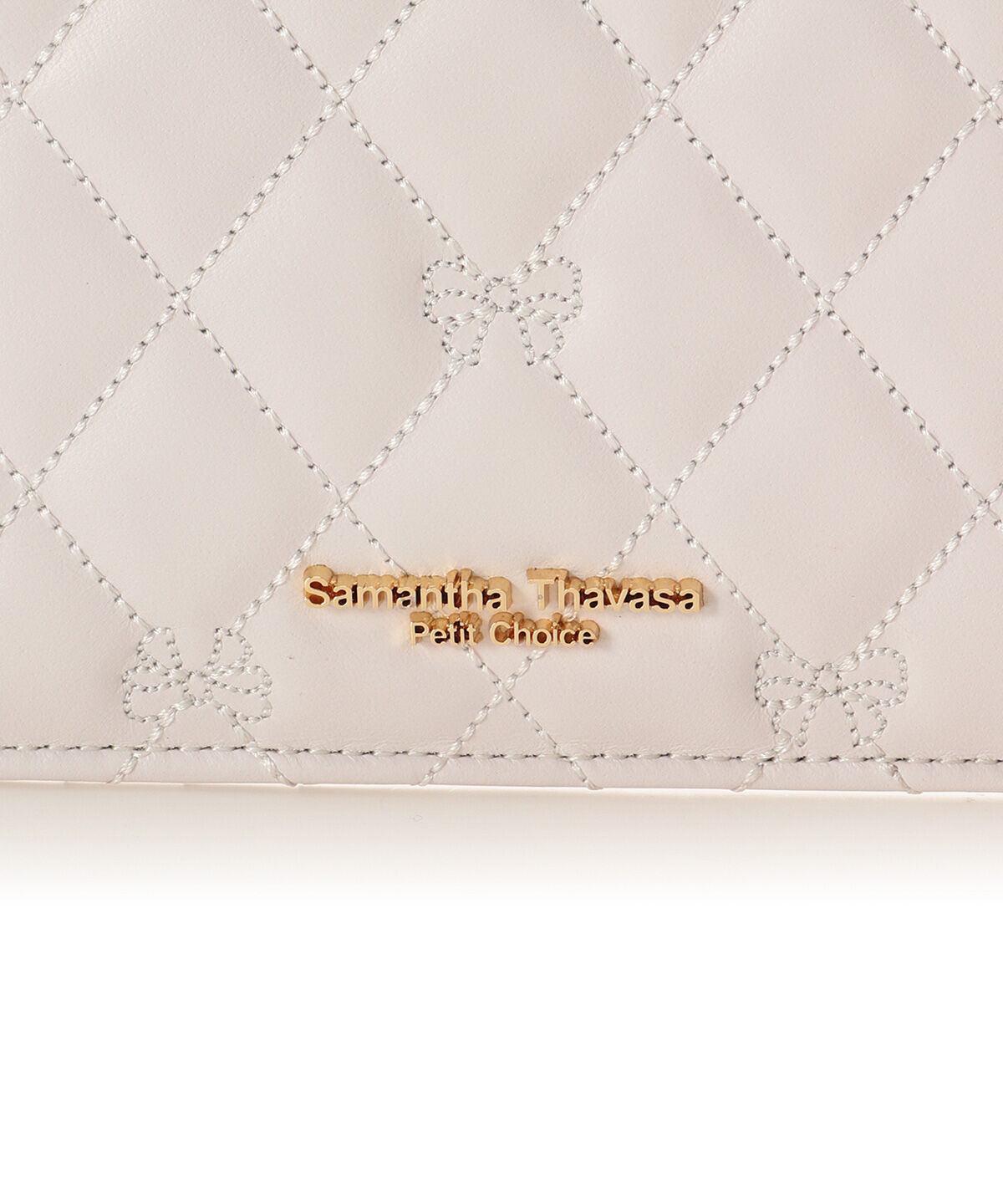 Samantha Thavasa Petit Choice「リボンキルト マルチケース」|コインケース|