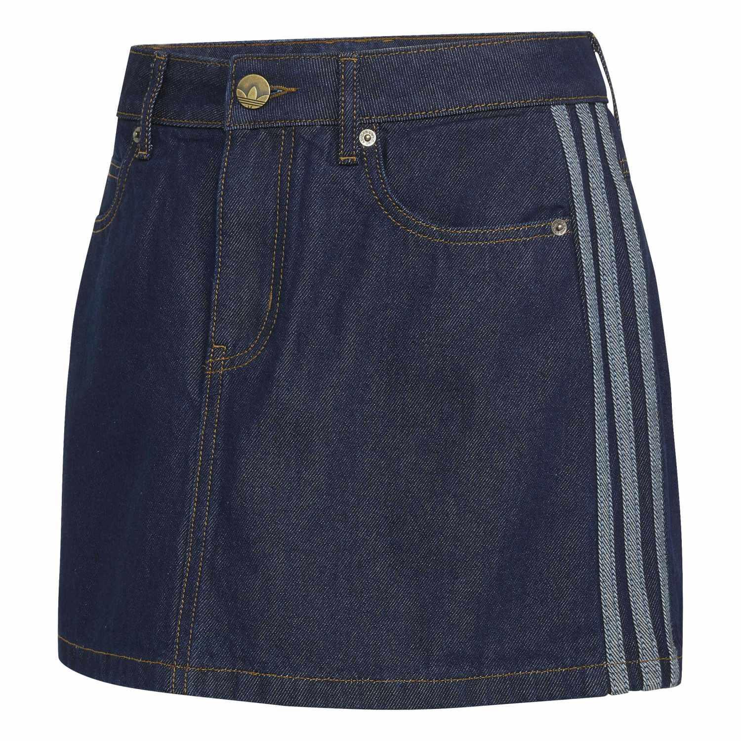 adidas「【ADIDAS ｳｪｱ】W 3STRIPES DENIM MINI SKIRT」|スカート|
