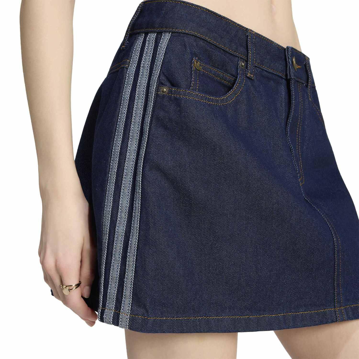 adidas「【ADIDAS ｳｪｱ】W 3STRIPES DENIM MINI SKIRT」|スカート|