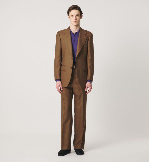 UNITED ARROWS「ギャバジン シングル 2ボタン テーラードジャケット ヨコストレッチ」|テーラードジャケット|