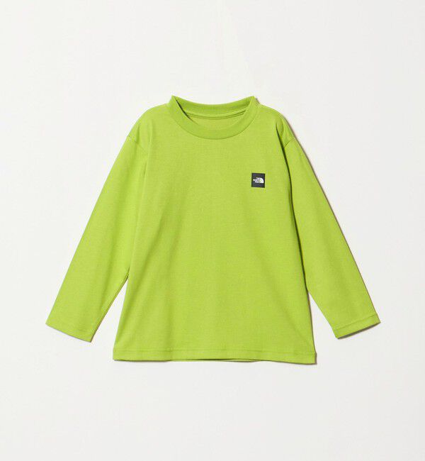 UNITED ARROWS green label relaxing「【WEB限定】＜THE NORTH FACE＞ ボックス ロゴ ロングスリーブ Tシャツ / キッズ 110cm-120cm」|Tシャツ・カットソー|LIME