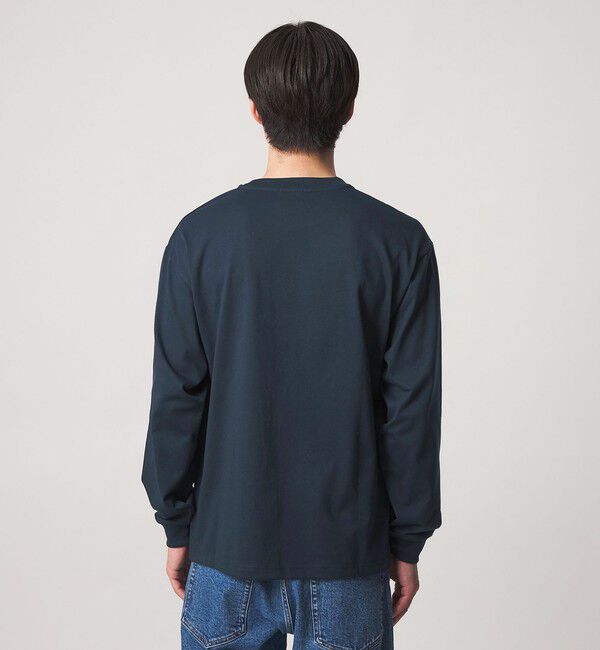 UNITED ARROWS green label relaxing「【WEB限定】JUST fit デイリー ワイド 長袖 Tシャツ -吸水速乾・抗菌-」|Tシャツ・カットソー|