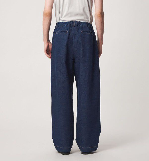 UNITED ARROWS green label relaxing「【別注/WEB限定】＜3/2 WORKS＞GLR ワイド デニム パンツ」|デニム|