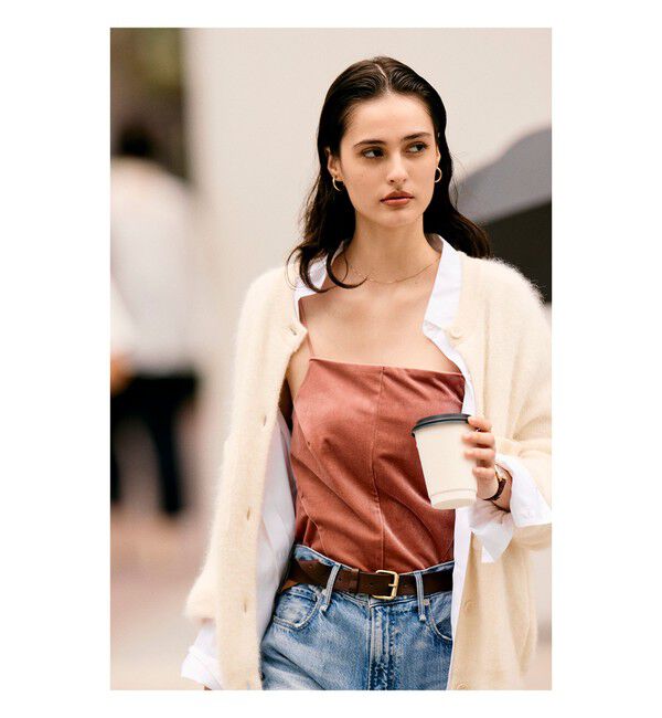 Demi-Luxe BEAMS 「アルパカ シャギー カーディガン」|ニット・セーター|