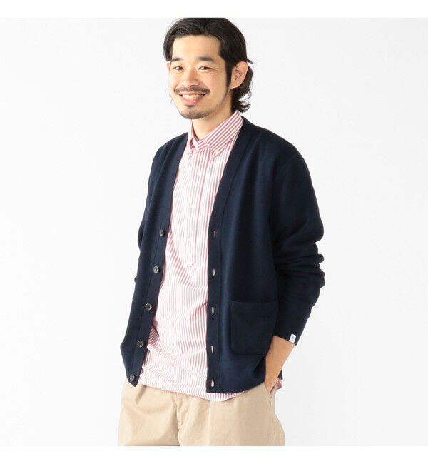 BEAMS PLUS「BEAMS PLUS｜【別注】LOOPWHEELER / Extra Light Plus Sweat Cardigan｜カーディガン｜ループウィラー 」|カーディガン|