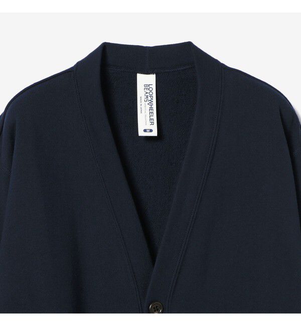 BEAMS PLUS「BEAMS PLUS｜【別注】LOOPWHEELER / Extra Light Plus Sweat Cardigan｜カーディガン｜ループウィラー 」|カーディガン|