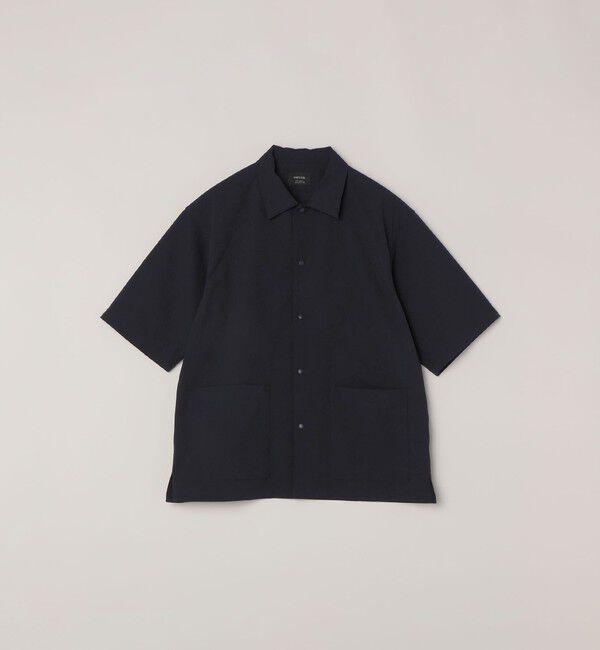 SHIPS any「SHIPS any:〈撥水/軽量/ストレッチ〉SOLOTEX(R) シアサッカー キャンプポケット シャツ◇」|シャツ・ブラウス|