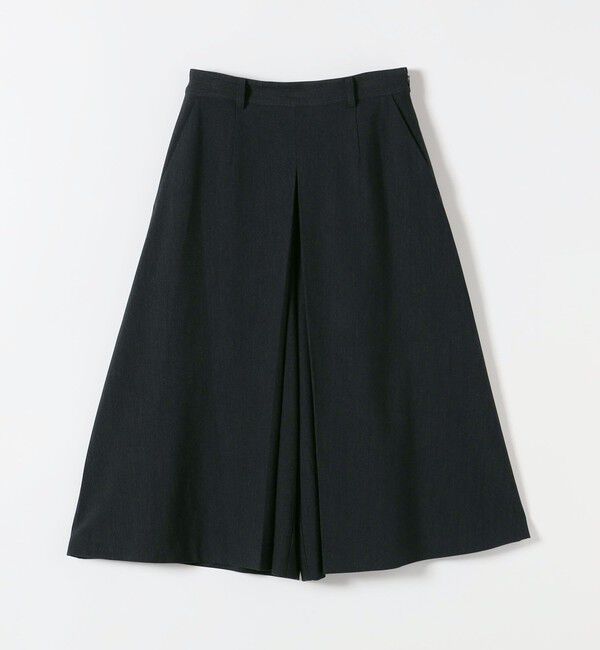 quaranciel「〈洗濯機可能〉ボックスプリーツ ワイド キュロット パンツ」|キュロット|
