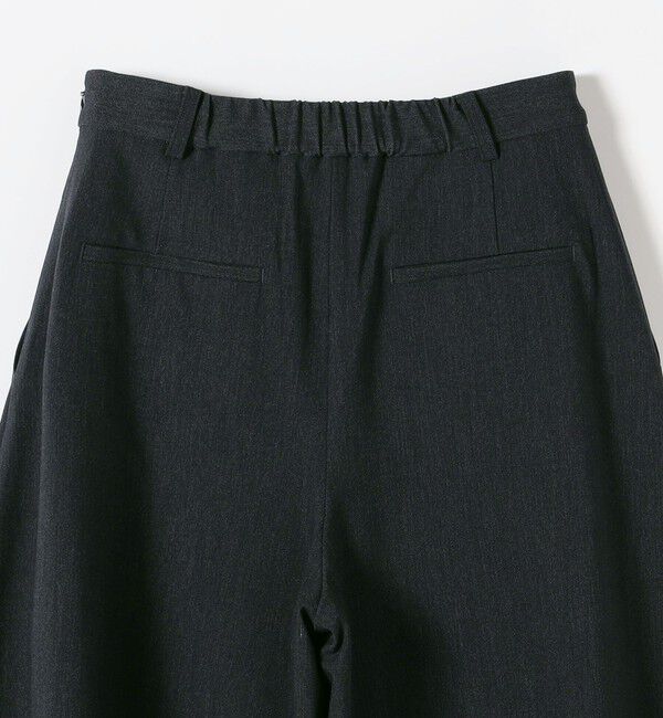 quaranciel「〈洗濯機可能〉ボックスプリーツ ワイド キュロット パンツ」|キュロット|