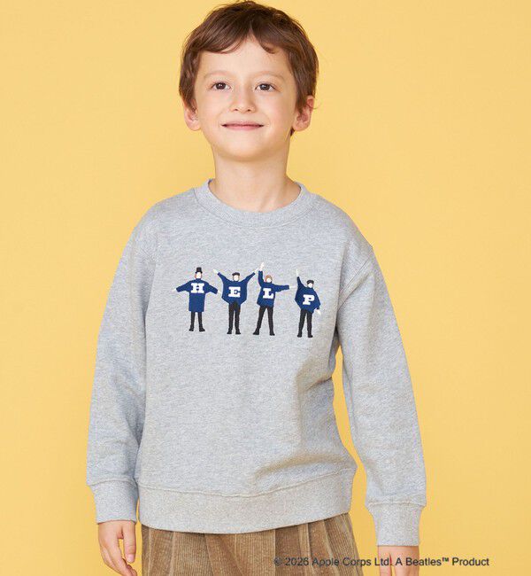 SHIPS KIDS「100～130cm /【THE BEATLES（ザ・ビートルズ）】スウェット」|スウェット・ジャージ|