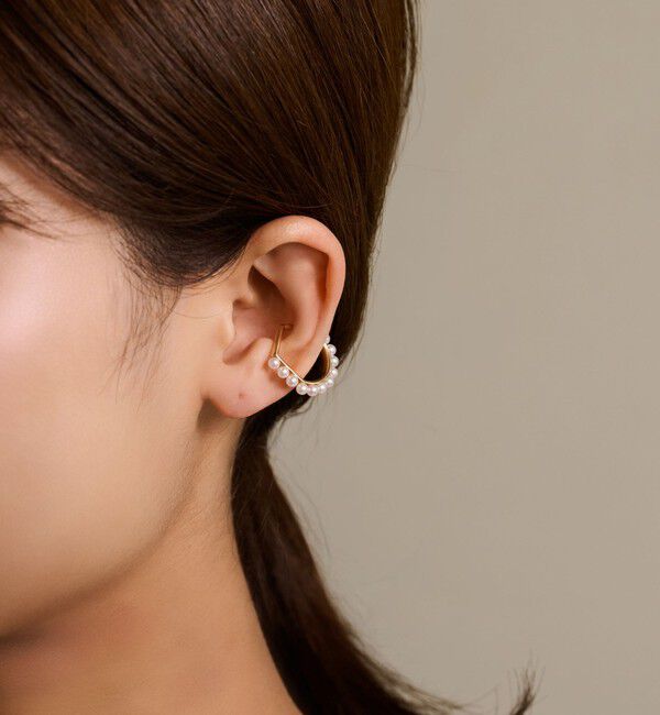 TOMORROWLAND GOODS「【別注】januka  small パールイヤーカフ」|イヤーカフ|