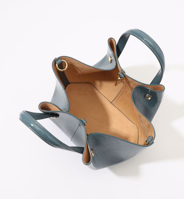 TOMORROWLAND GOODS「ATELIER TOMORROW SHELL MINI エナメルバッグ」|ハンドバッグ|
