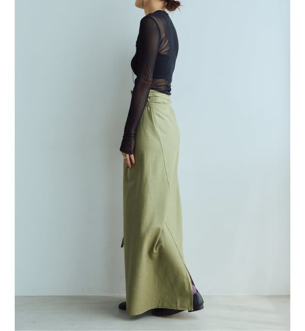 IENA LA BOUCLE「Baserange ベースレンジ VENN スカート SKVEWS-AW26」|スカート|