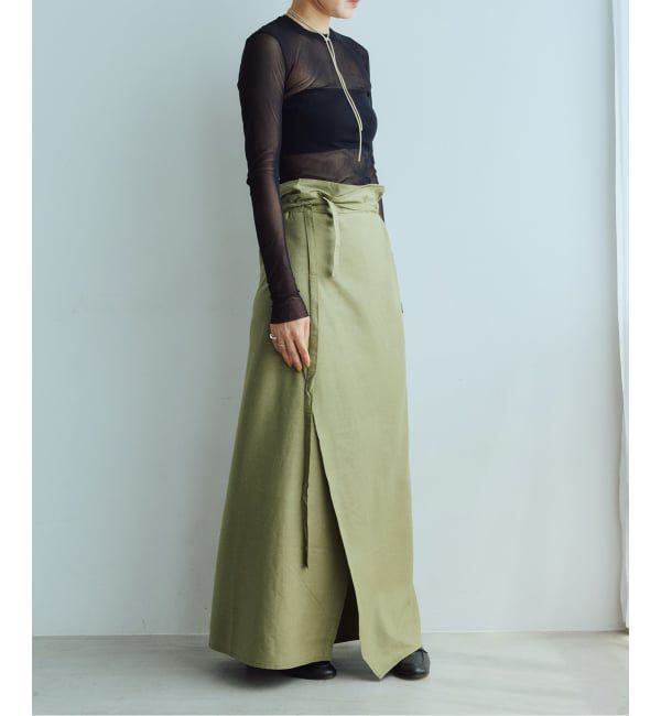 IENA LA BOUCLE「Baserange ベースレンジ VENN スカート SKVEWS-AW26」|スカート|