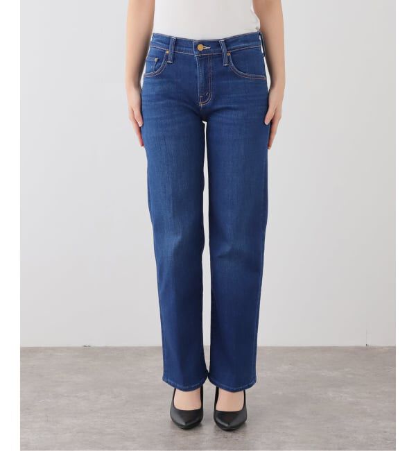 IENA「MOTHER/マザー THE MID RISE RAMBLER ZIP FLOOD デニムパンツ 4410600063」|デニム|