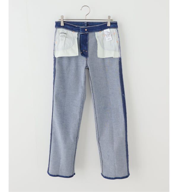 IENA「MOTHER/マザー THE MID RISE RAMBLER ZIP FLOOD デニムパンツ 4410600063」|デニム|