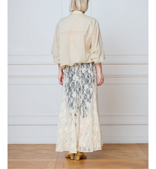 IENA LA BOUCLE「IENA LA BOUCLE Lace on Lace スカート」|スカート|
