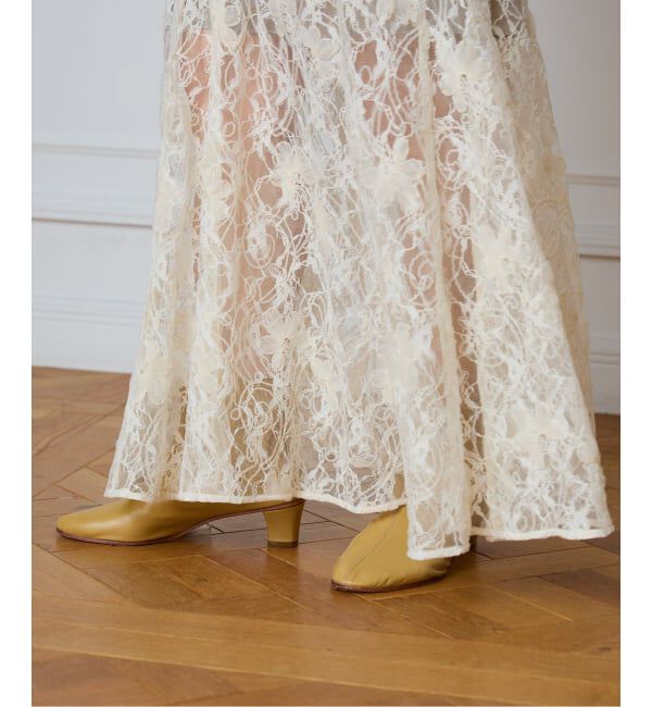IENA LA BOUCLE「IENA LA BOUCLE Lace on Lace スカート」|スカート|